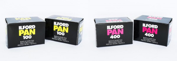 ILFORD PAN 100, PAN 400